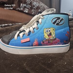 Heelys Kids Blue SpongeBob Sneakers